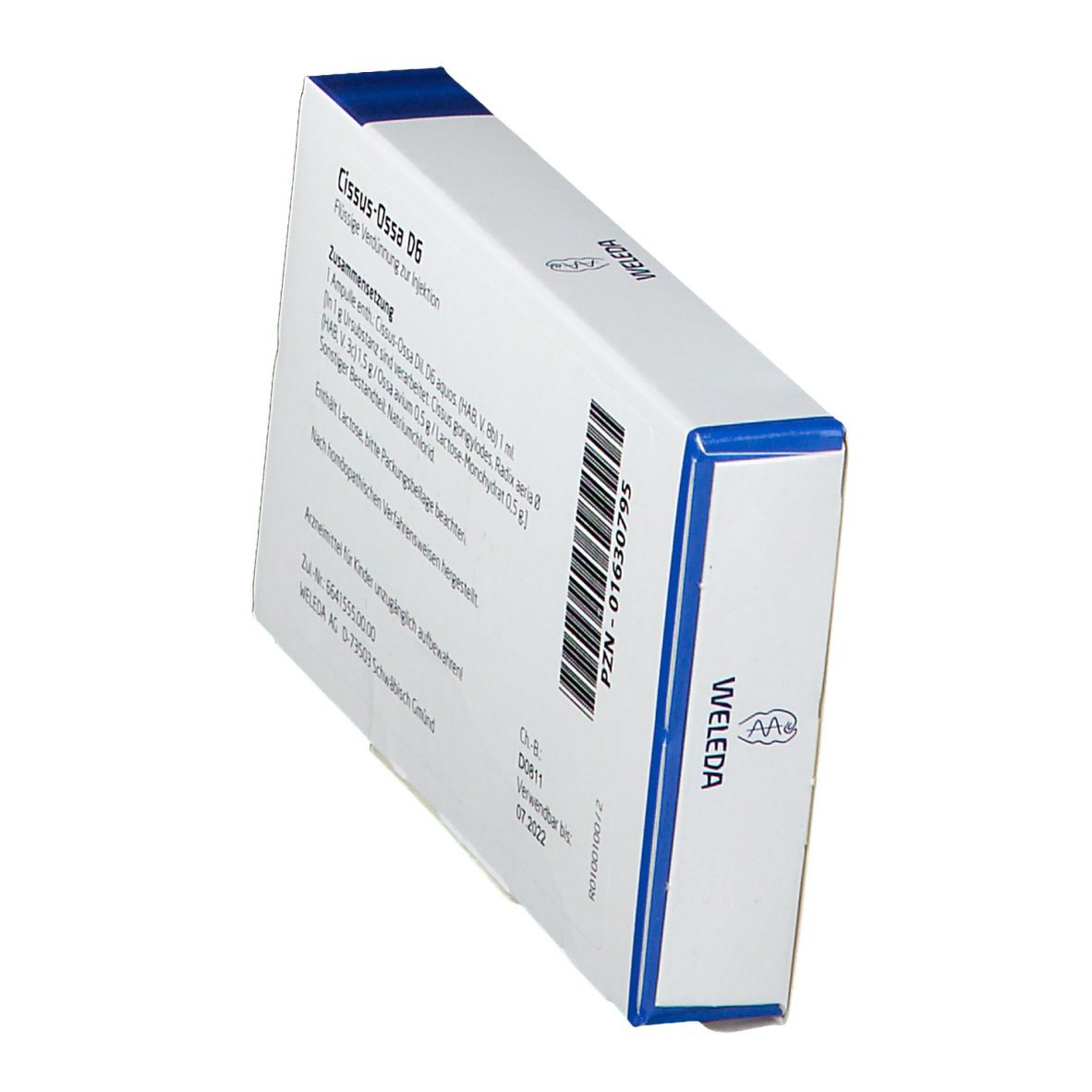 Cissus-ossa D 6 Ampullen
