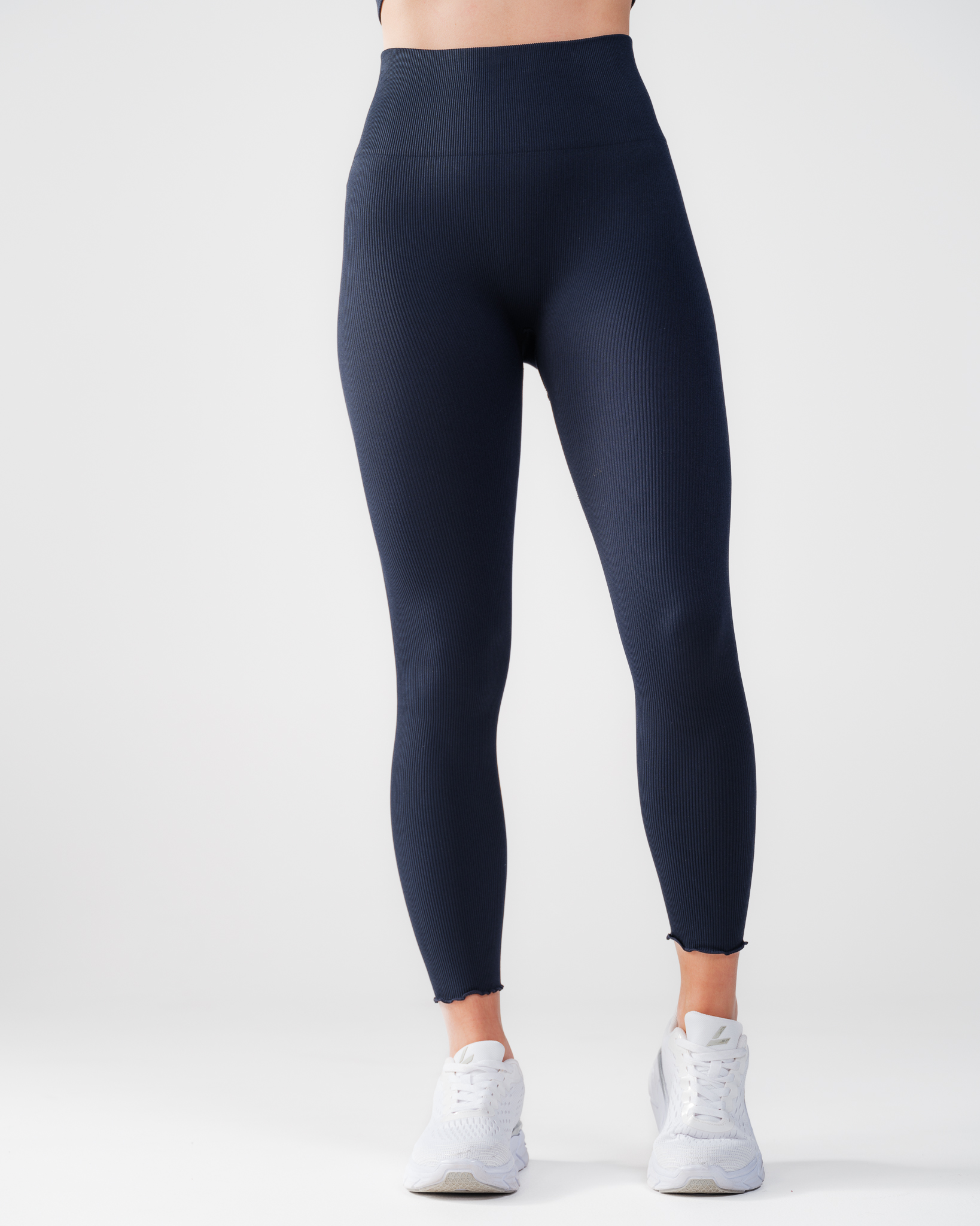 Bumpro Perfect Rib Frill Tights Navy