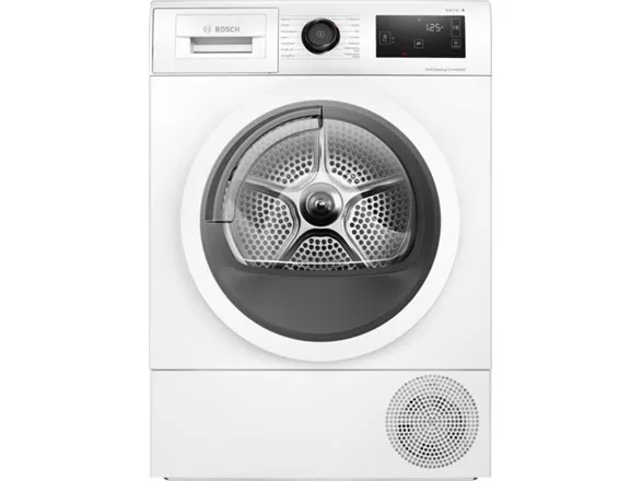 Bosch Serie | 6 WTU876IHSN - Tørremaskine - Wi-Fi - bredde: 59.8 cm - dybde: 66.5 cm - højde: 84.2 cm - frontbetjening - hvid