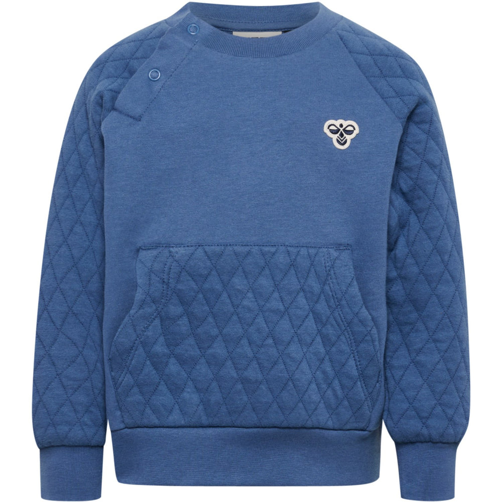 Køb Hummel Dutch Blue Mini Loose Quilt Poc Sweatshirt