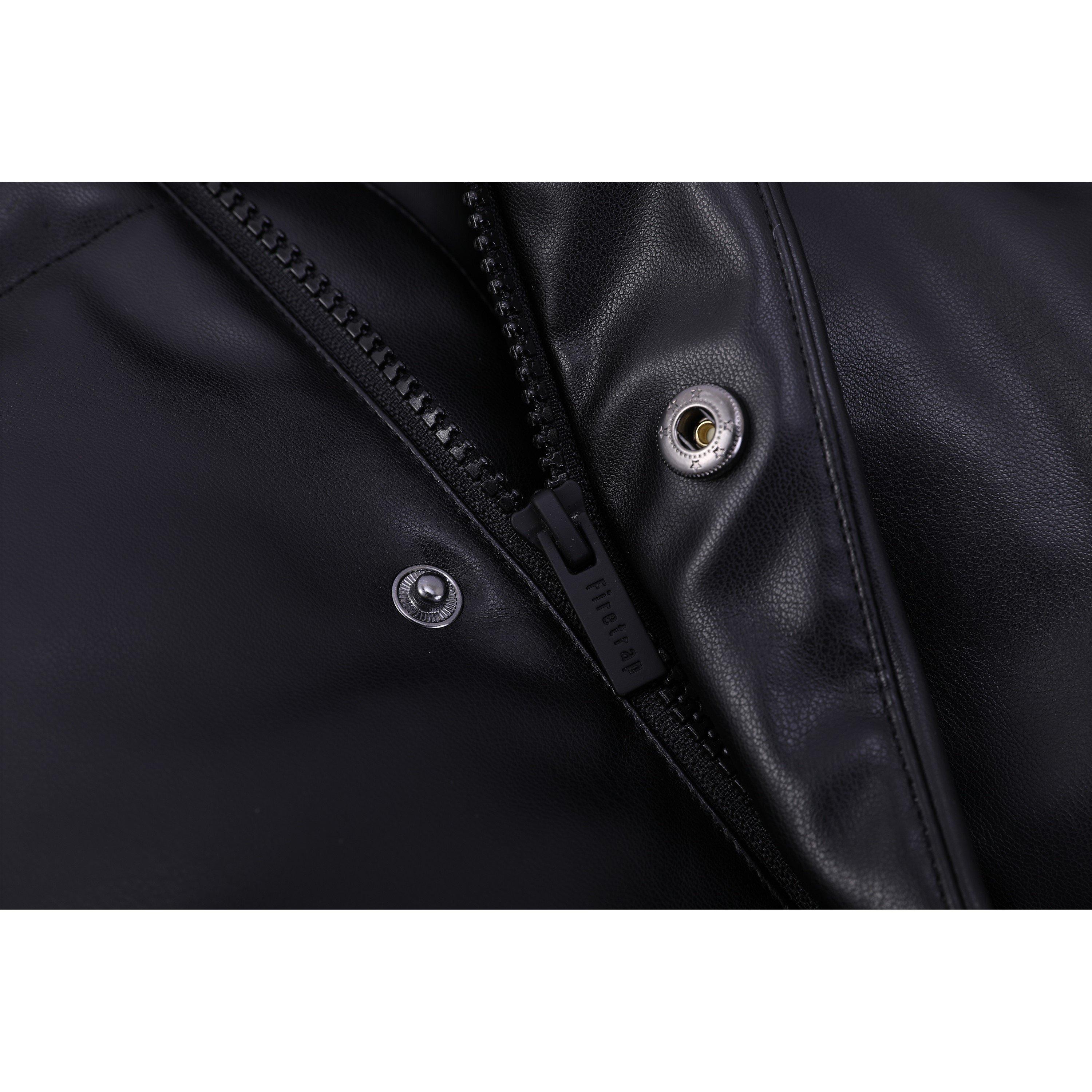 Firetrap PU Puffer Jacket Womens
