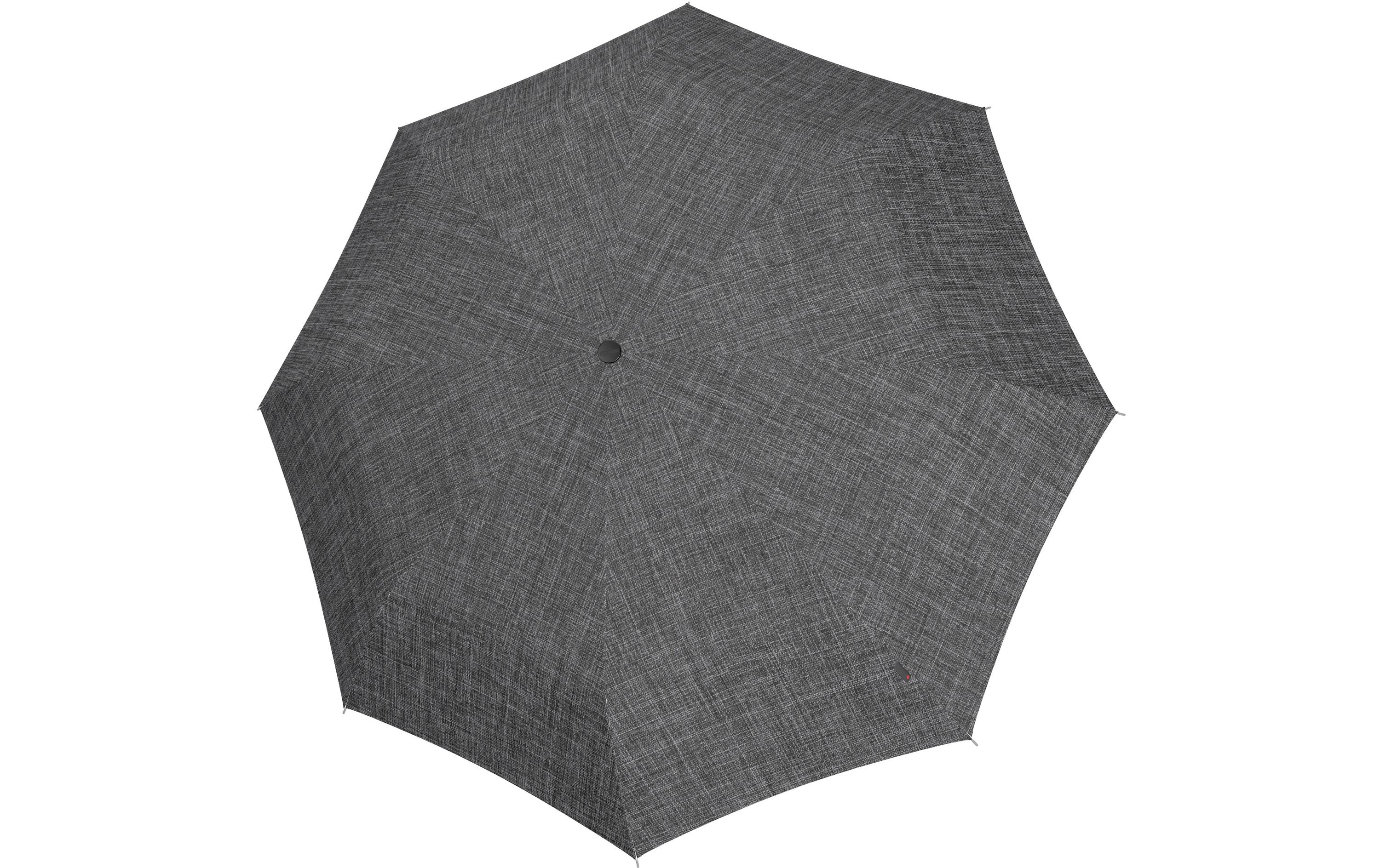 Schirm Pocket Duomatic Twist SilverRegenschirm aus recyceltem PET