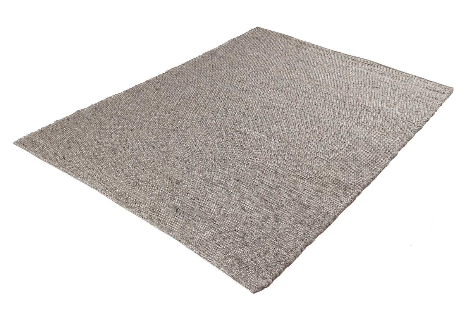 Gotland gulvteppe 160x230 Gråfarget 160x230cm vendbar ull