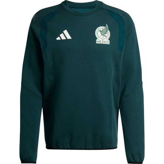 adidas Mexico Tiro Travel Crew Top WK 2026
