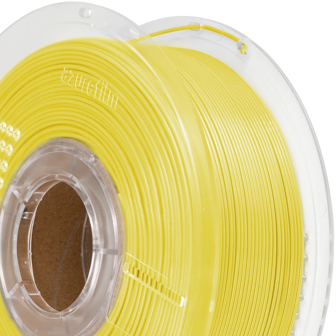 AzureFilm  PETG Banana Yellow Pastel, 1,75 mm / 1000 g    Hochwertiges Universal-Filament in Pastellfarben