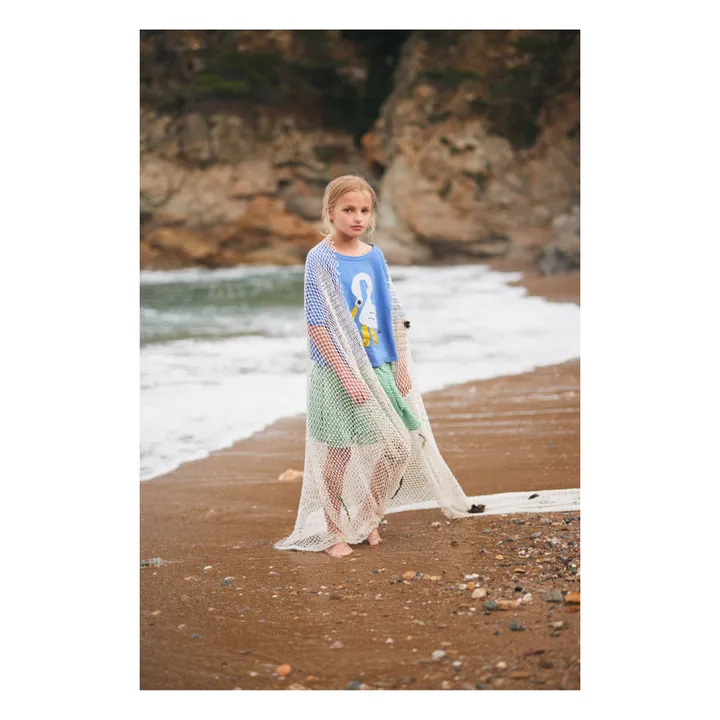 Bobo Choses Jupe Coton et Lin Vichy | Vert