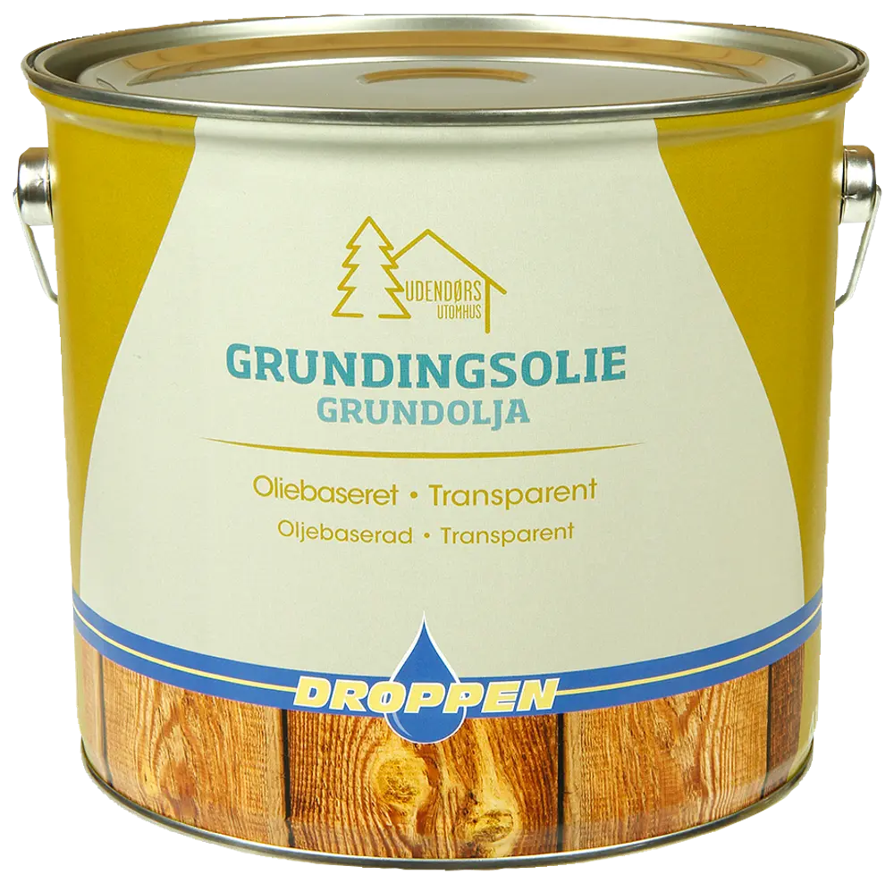 Droppen Grundingsolie 4 L - klar