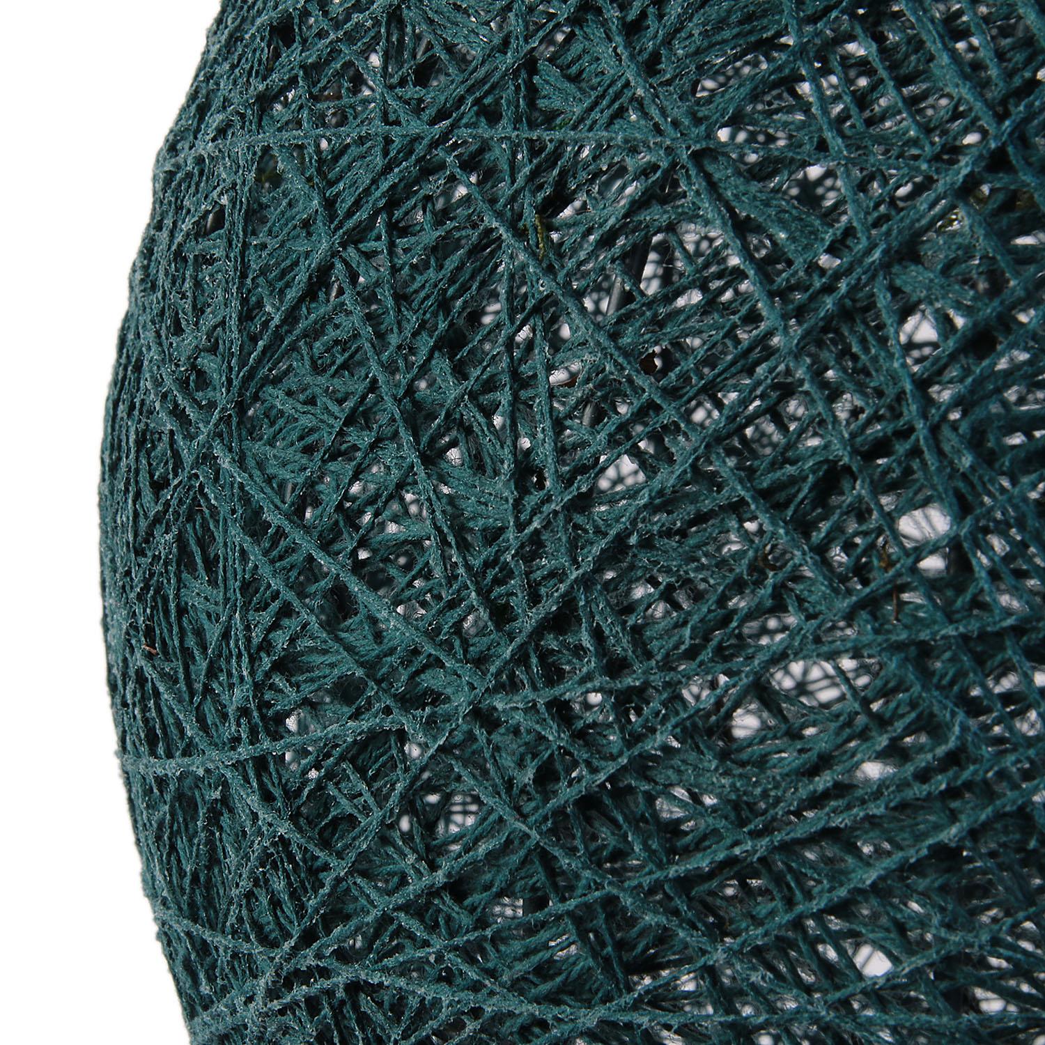 SUSPENSION INTERIEUR BLEU PETROLE 30CM
