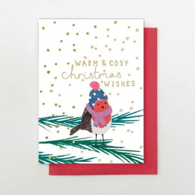 Warm and Cosy Christmas Robin