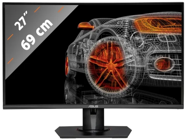 ASUS TUF Gaming VG27VQ - LED-skærm - gaming - kurvet - 27