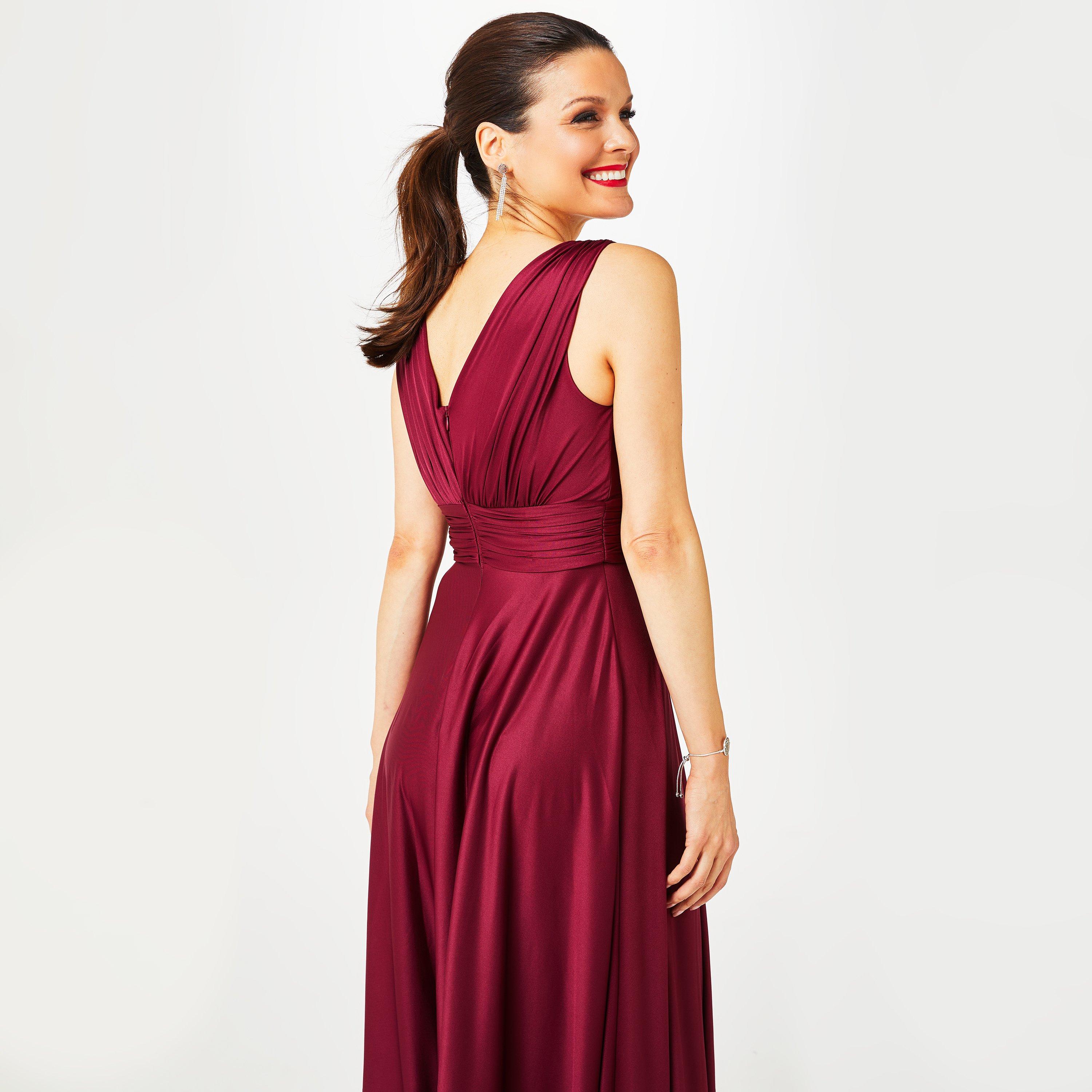 Biba Deep V Maxi Dress