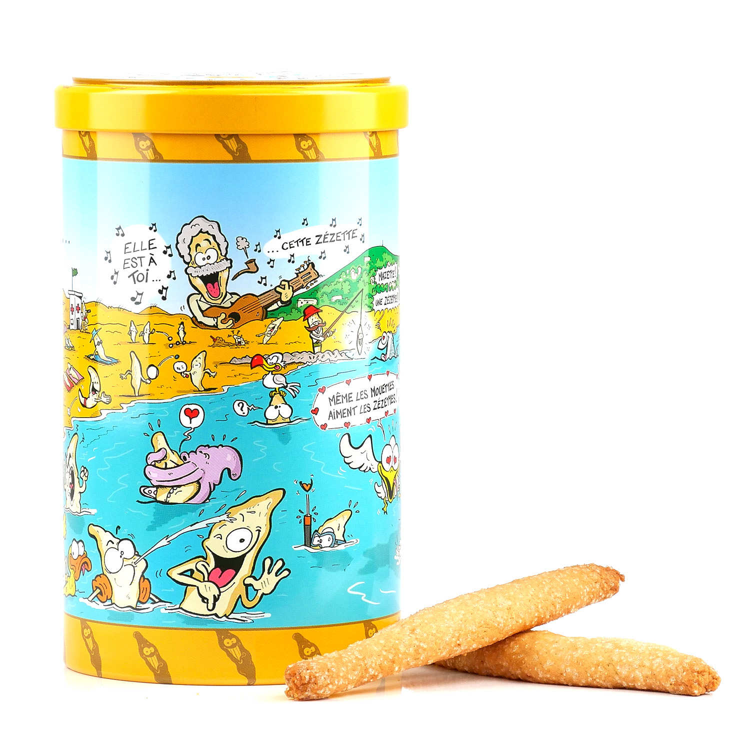 Zézettes de Sète - Boîte Plagette