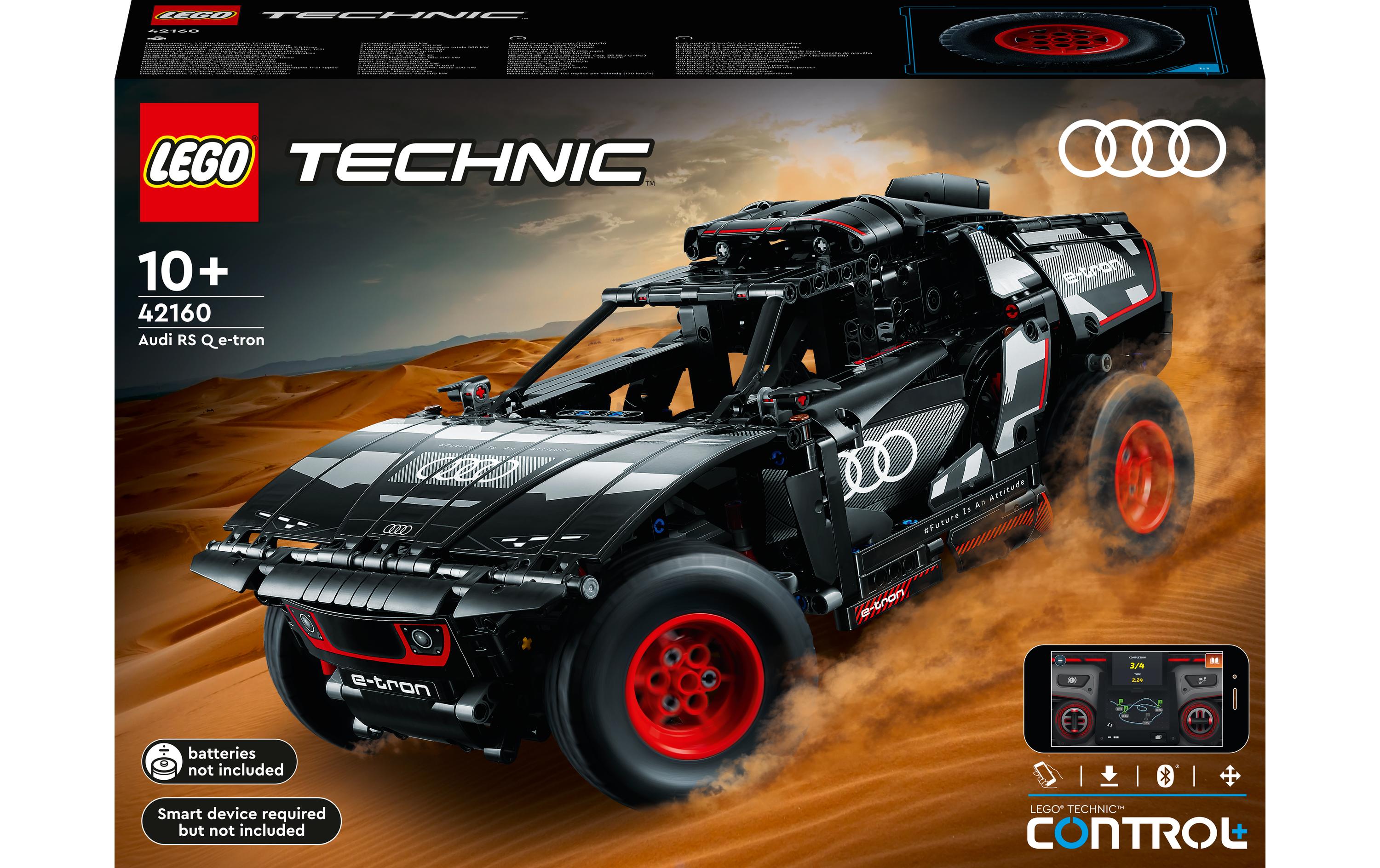 Technic Audi RS Q e-tron 42160<br>Spannende Bauherausforderung für junge Baumeister