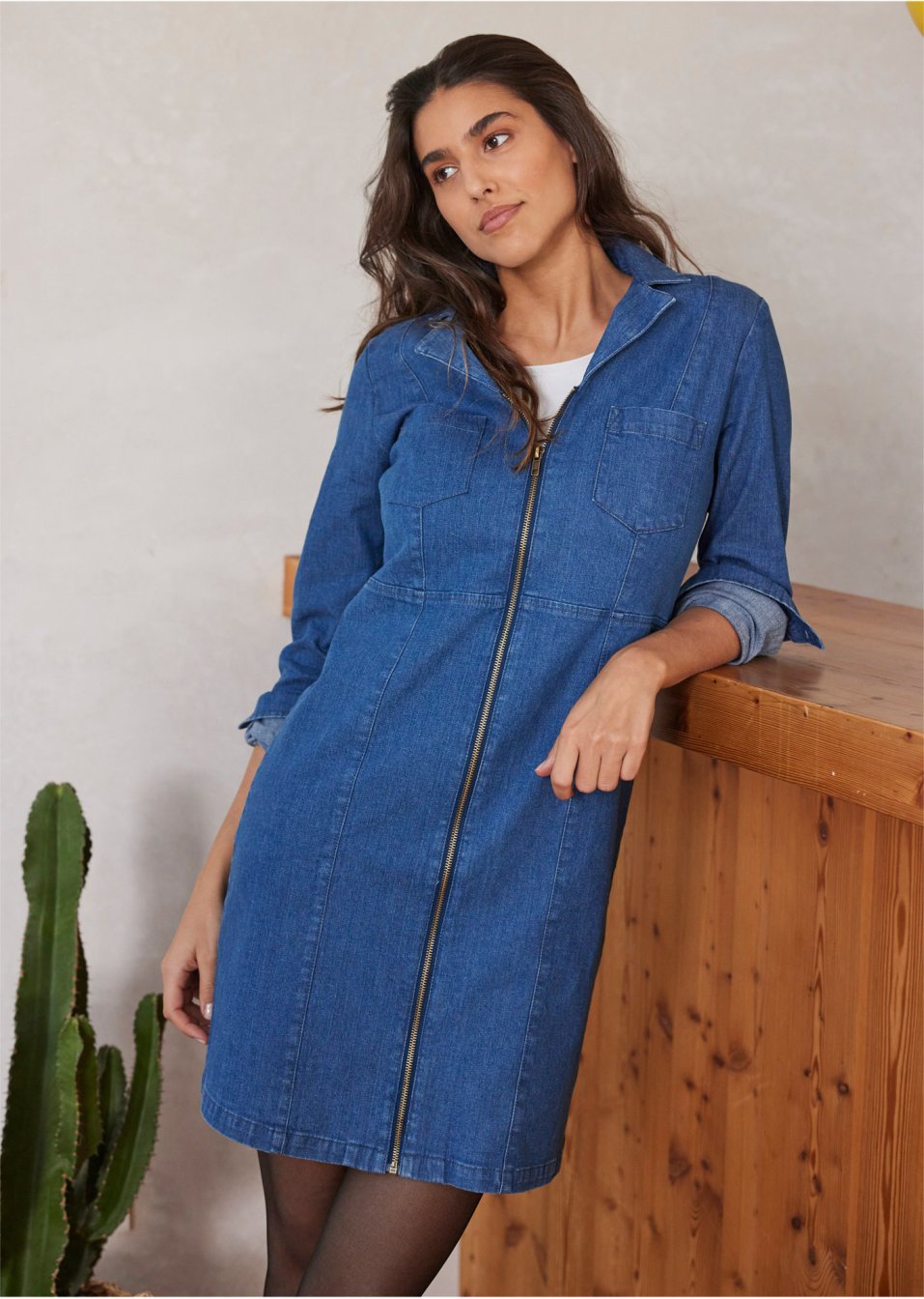 Robe en jean