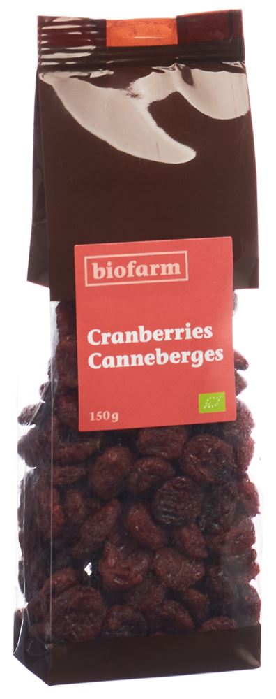Biofarm Cranberries Bio Btl 150 g