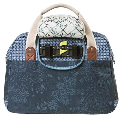 Sac de vélo transporter tout sac Basil Boheme 18 litres bleu