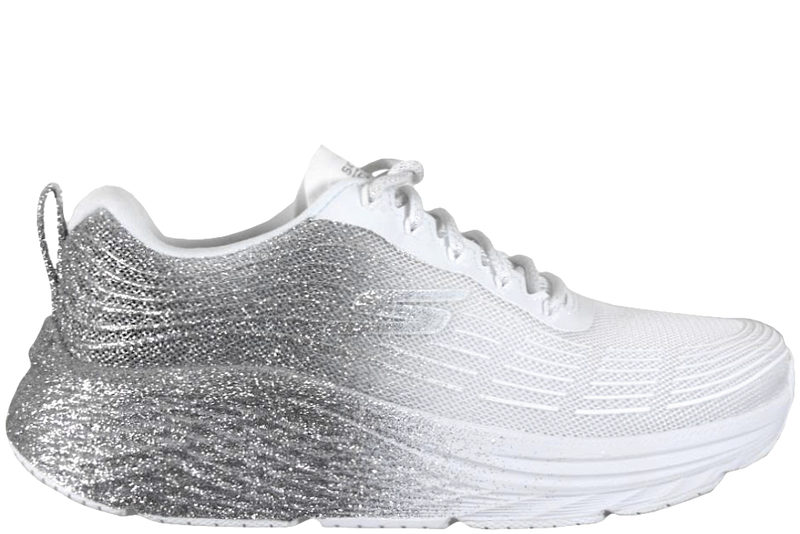 SKECHERS MAX CUSHIONING ELITE 2.0 ALVA SILVER SNEAKER