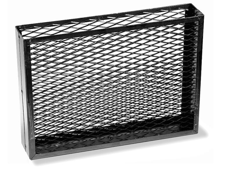 Nouvel Glutkorb, 40 x 8 x 30 cm, Eisen Glutkorb passend für die meisten Cheminées