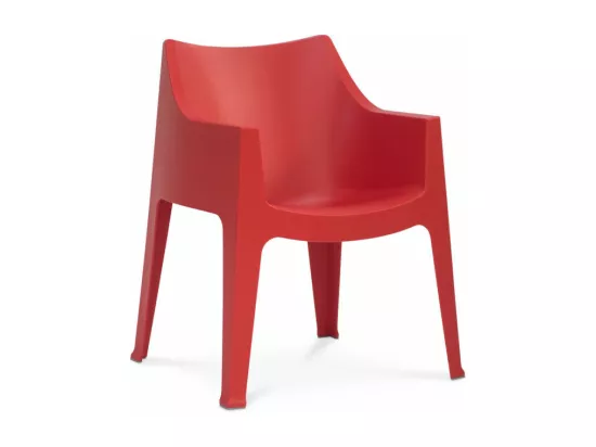 Chaise fauteuil d'intérieur et d'extérieur avec accoudoirs Geranio