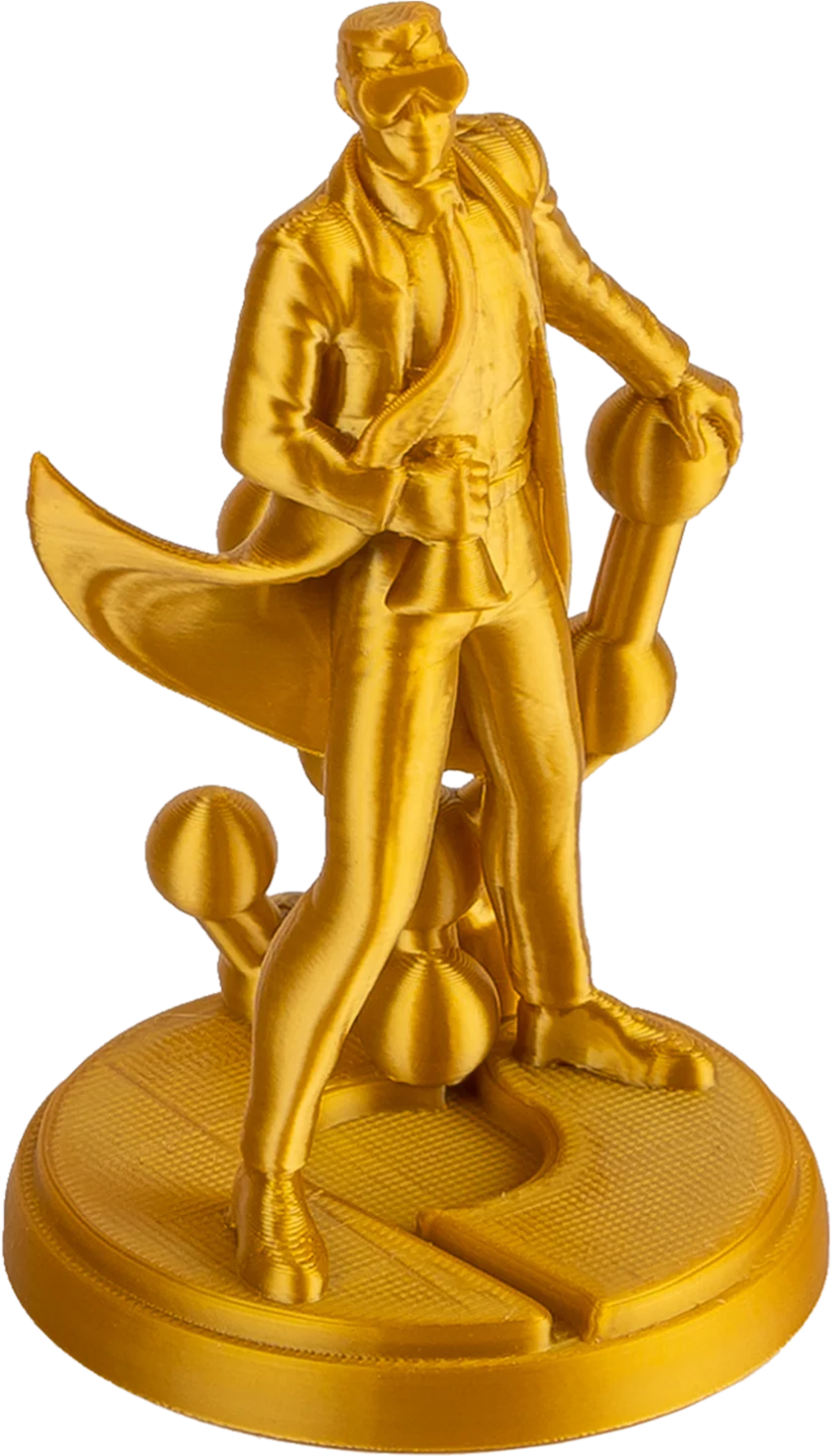 Polymaker  Panchroma™ PLA Silk Gold, 1,75 mm / 1000 g    Der Glanz der Eleganz in Gold