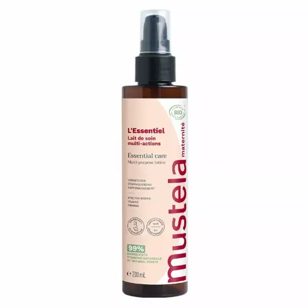 Leite nutritivo multiação Mustela Maternity para gravidez e pós-parto, orgânico, 200ml