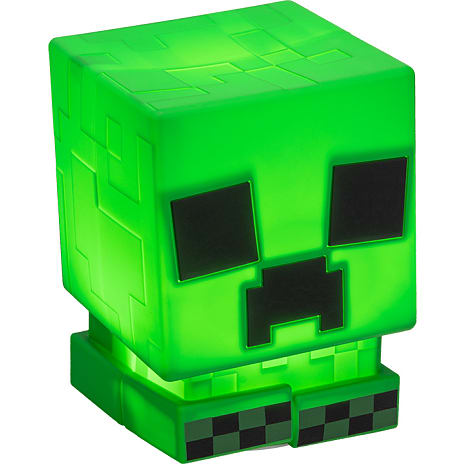 Minecraft Creeper natlampe - grøn