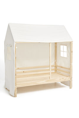 Minitude Nordic Jax Husseng 70x140 + Sengehimmel, Hvit
