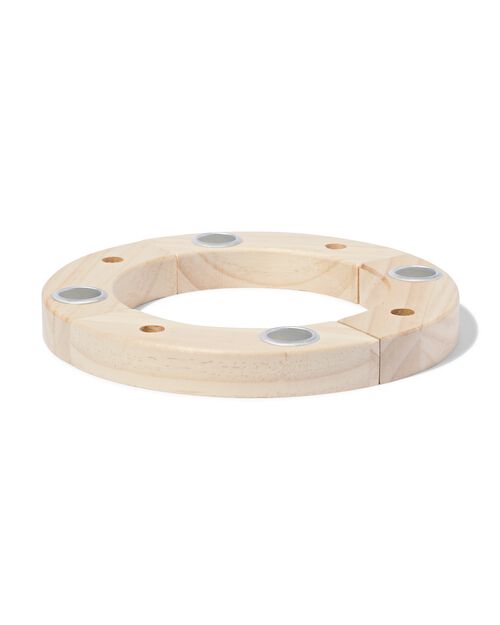 chandelier annuel en bois