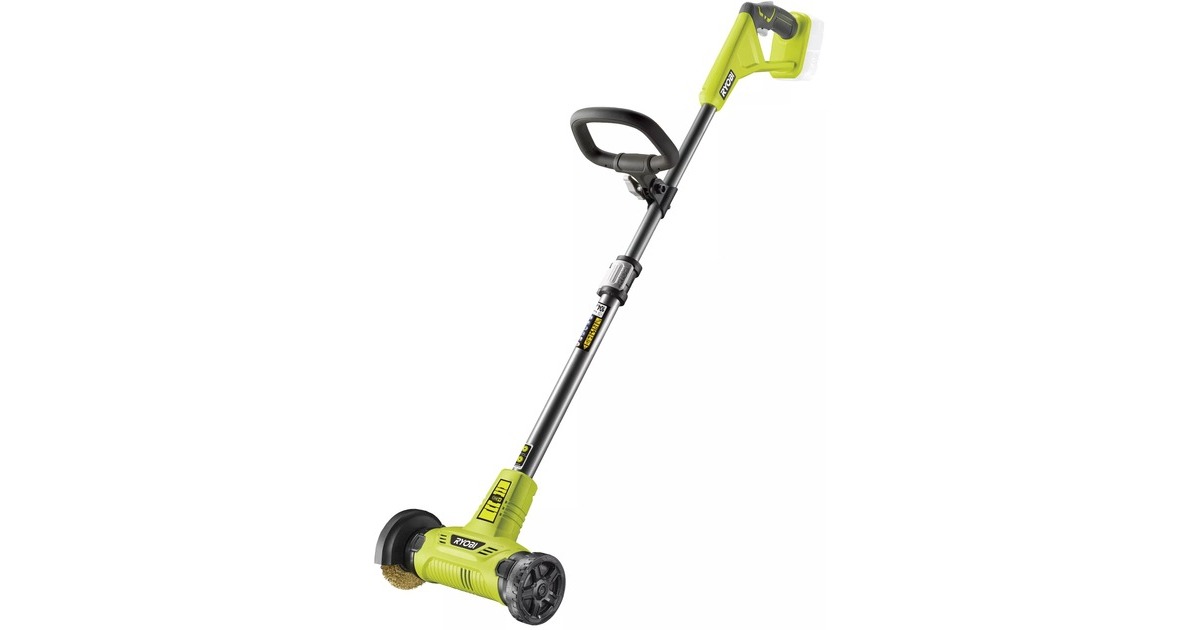 RyobiONE+ draadloze patio cleaner RY18PCA-0 voegenreiniger  (Groen/zwart)