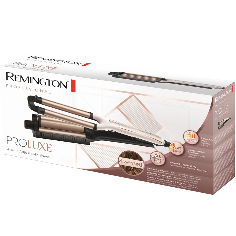 Remington PROluxe 4-in-1 Adjustable Waver - CI91AW