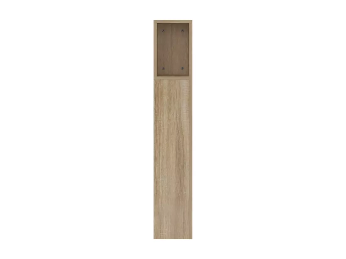 Armoire de tête de lit chêne sonoma 160x18,5x104,5 cm