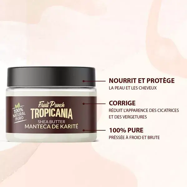 Tratamento com Manteiga de Karité Tropicania 150ml