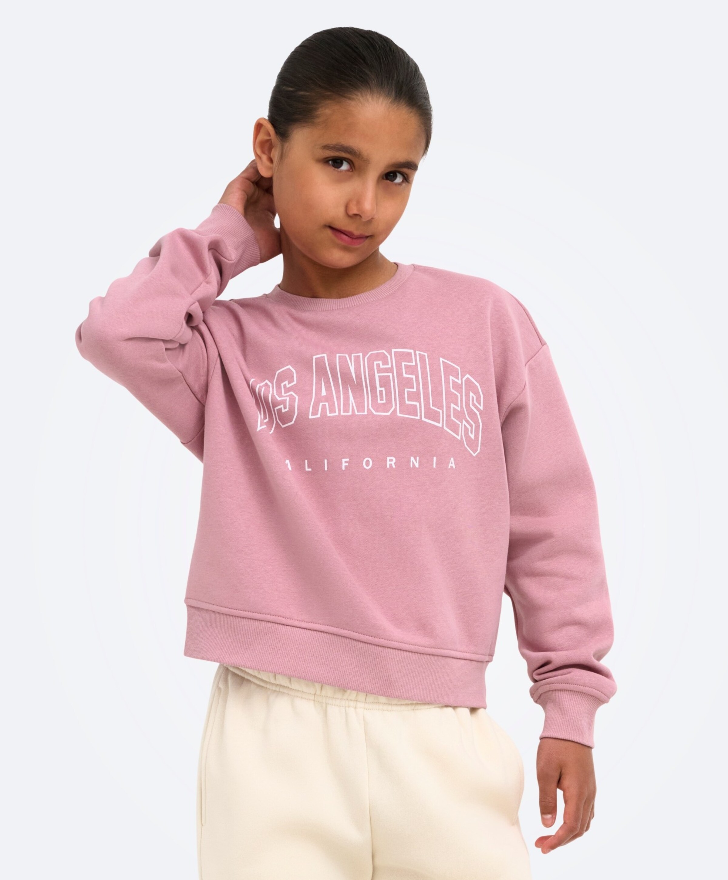 Only Meisjes sweater roze