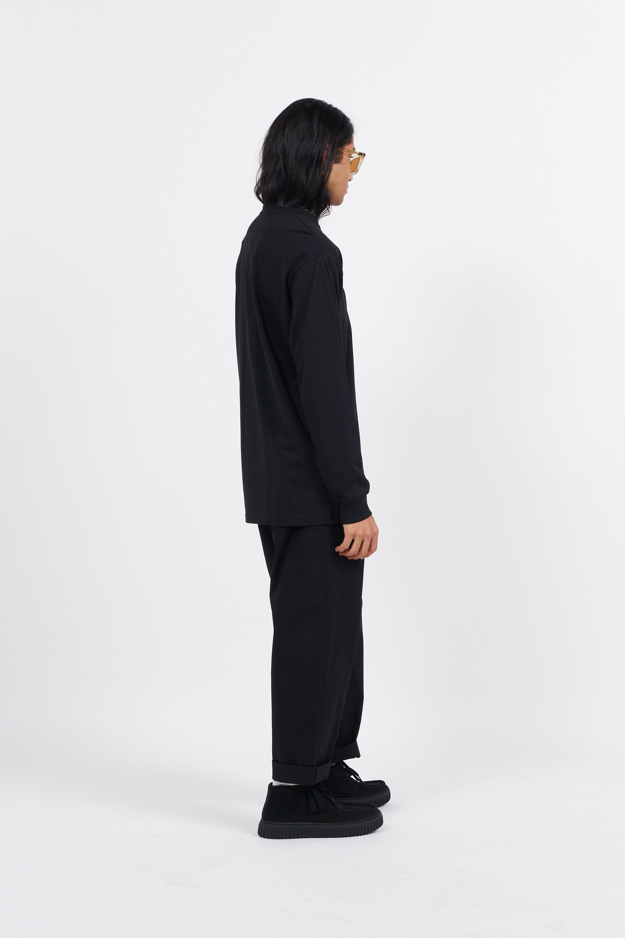 VANS T-shirt manches longues MN LEFT CHEST HIT LS Noir