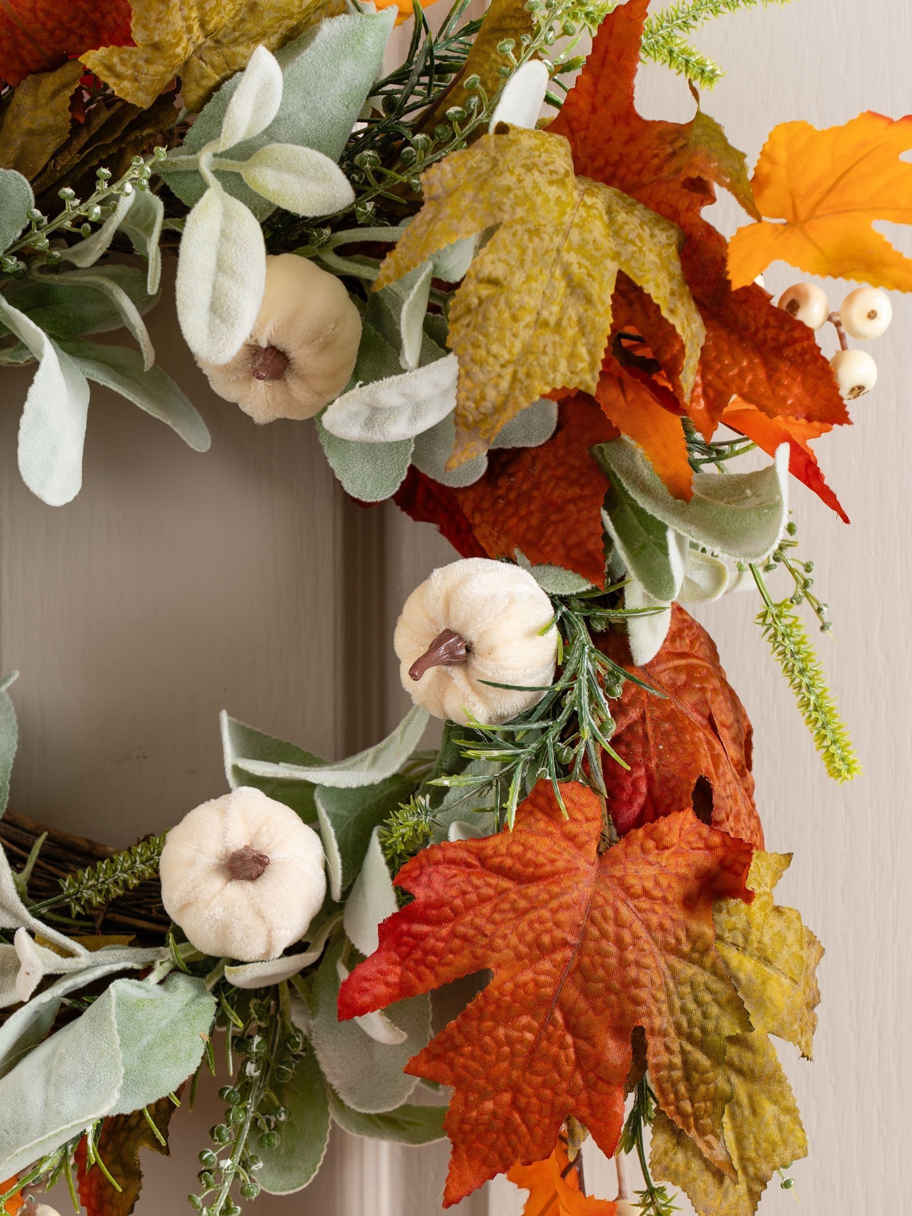 Scottish Everlastings Ltd Artificial Pumpkin Wreath