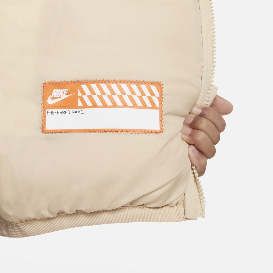 Nike Manteau d'Hiver NSW synthetic-fill - Sanddrift/Blanc Enfant