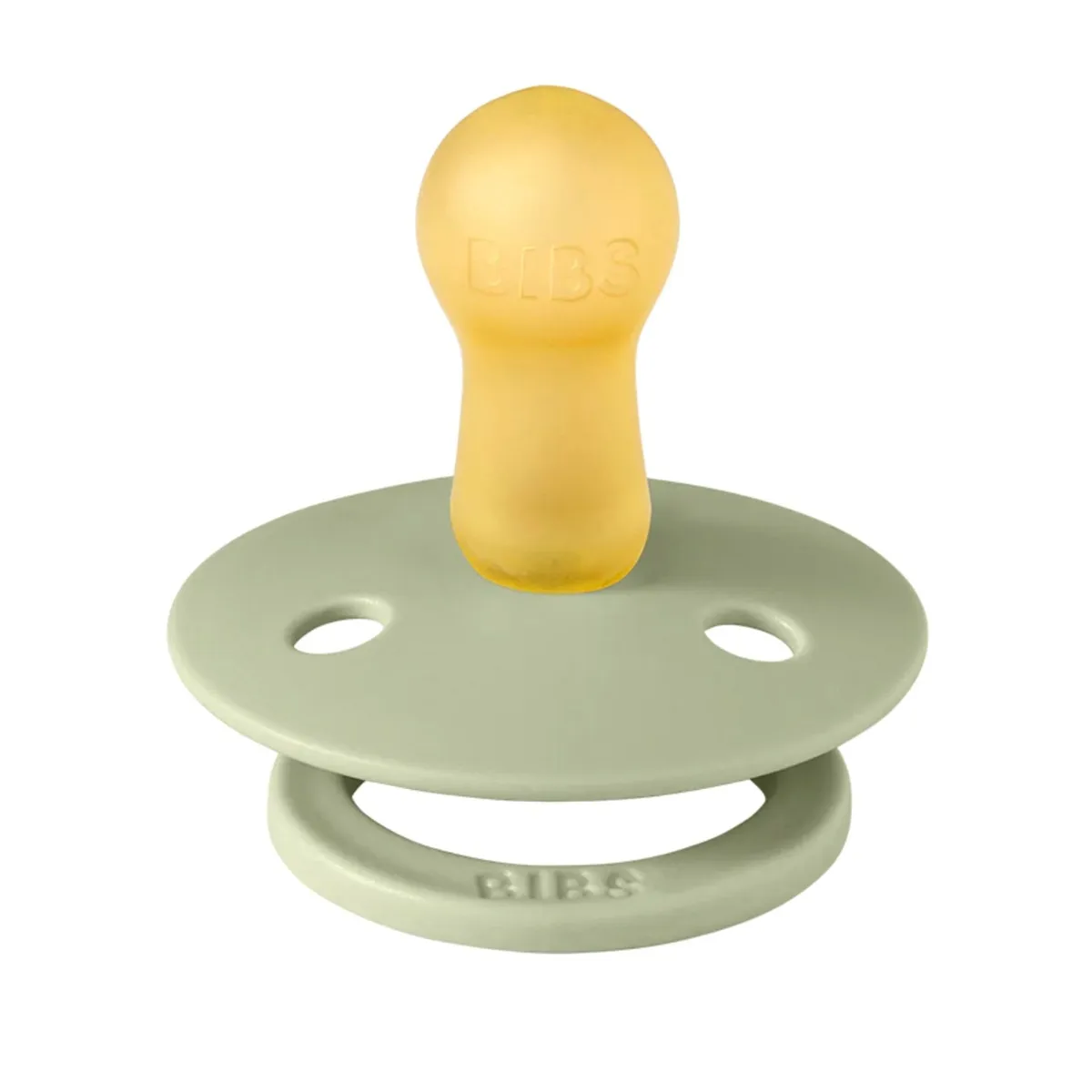 Bibs Suce Bibs 0-6mois Paquet de 2 - Vert  Gris (Grandeur 1)