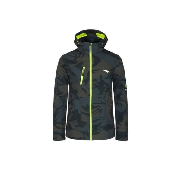Arbeidsjakke North Ways Borel 1511 kamuflasje/neon, str XL
