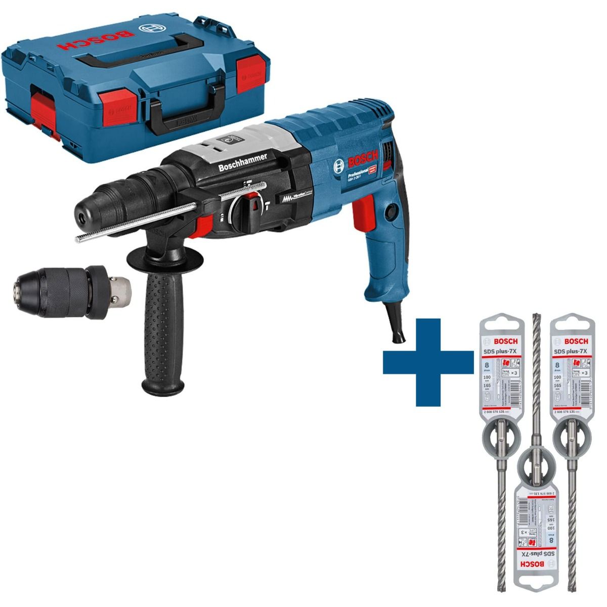 Bosch Professional GBH 2-28 F Boorhamer SDS Plus 3.2J 880W in koffer - 0611267600