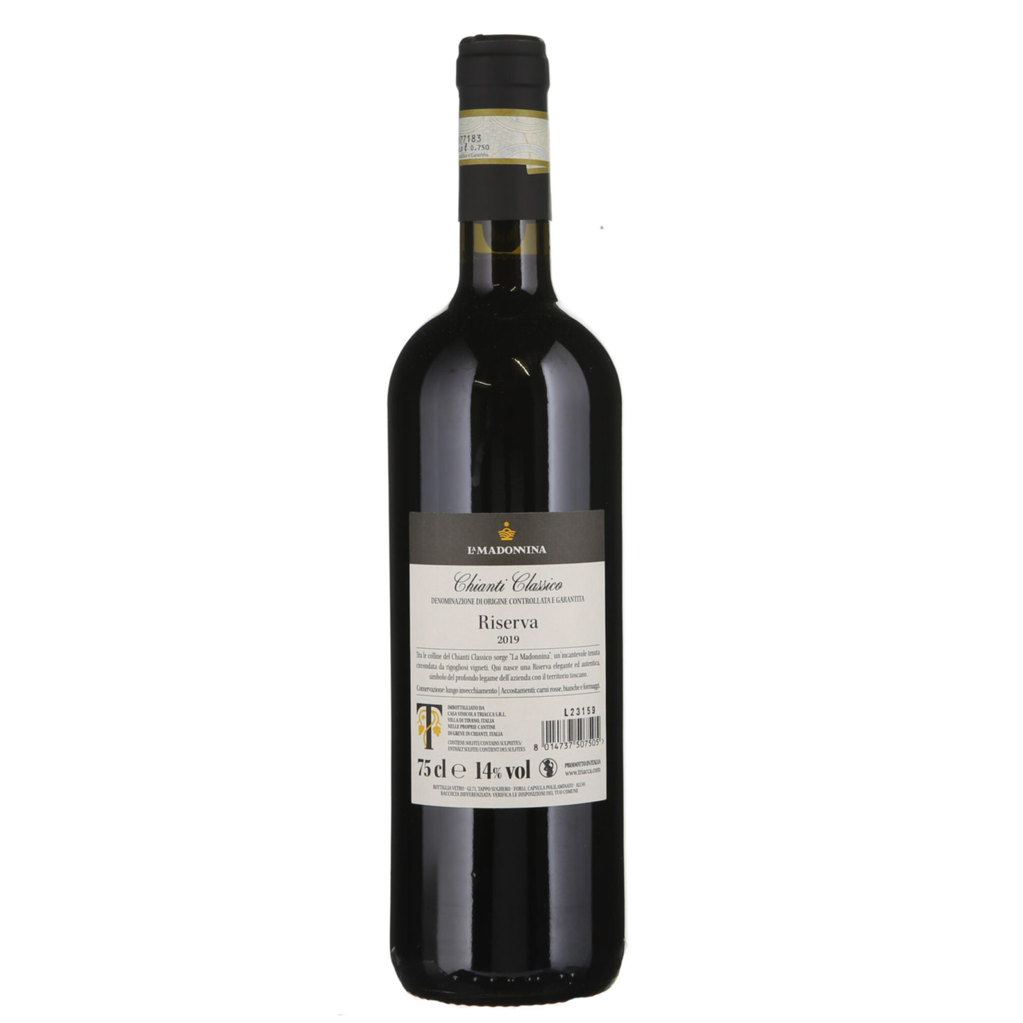 Chianti Classico DOCG Riserva La Madonnina Triacca -75cl