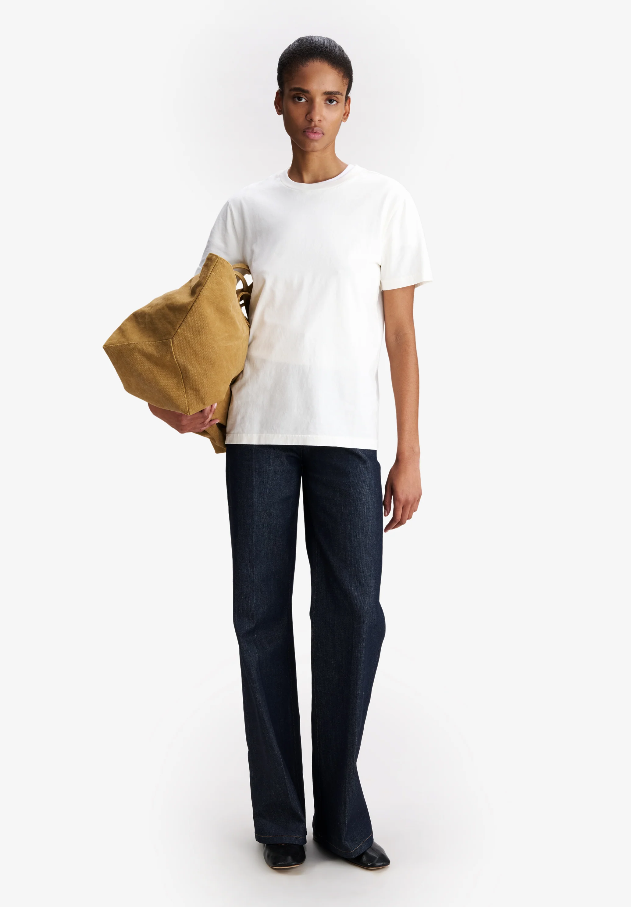 T-Shirt blanc cassé A.P.C. Automne 26 - Blanc casse