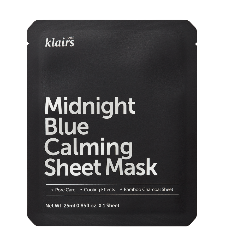Klairs Midnight Blue Calming Sheet Mask 1 stk