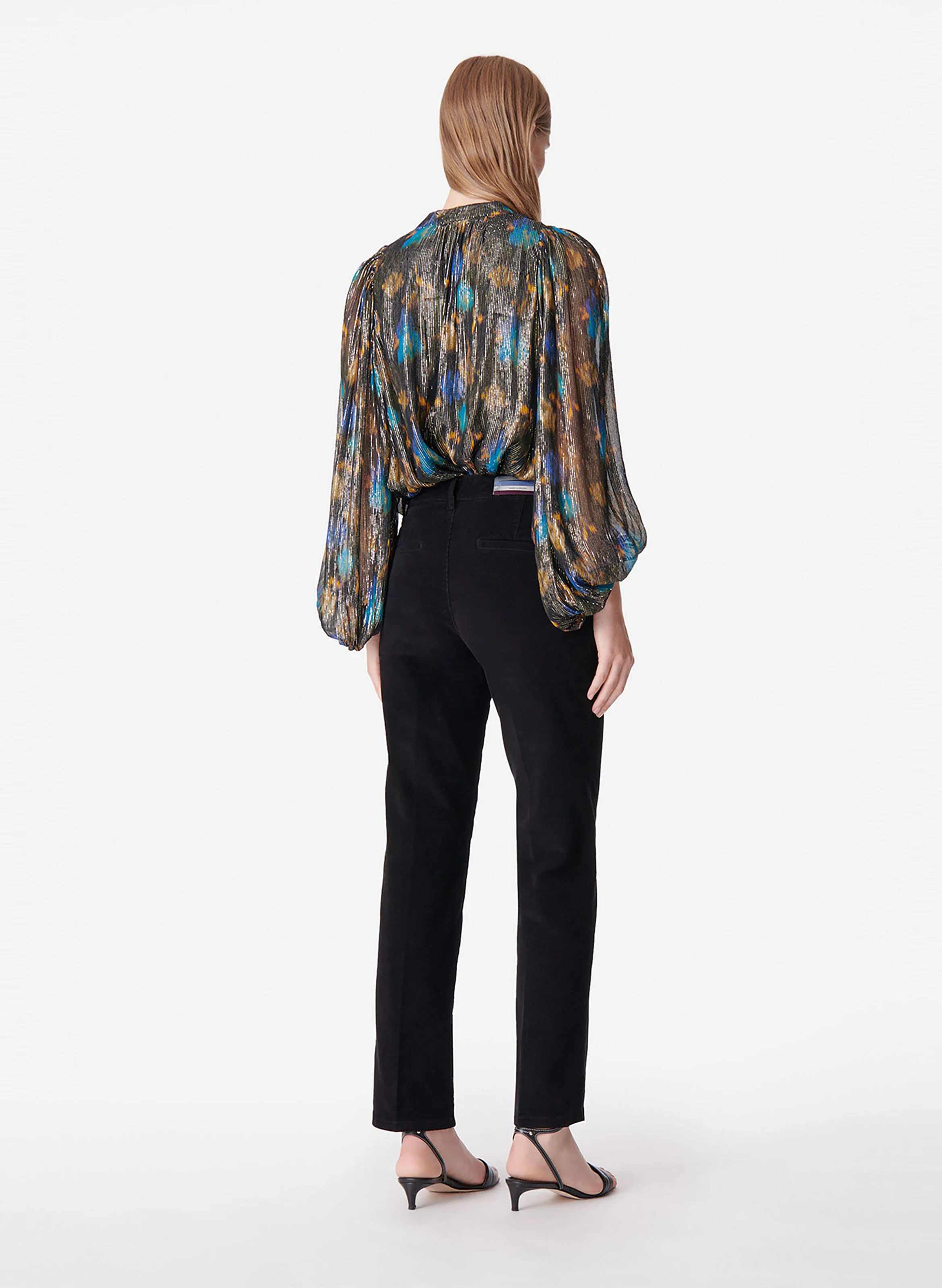 DANDY - Pantalon droit en coton mélangé | Noir