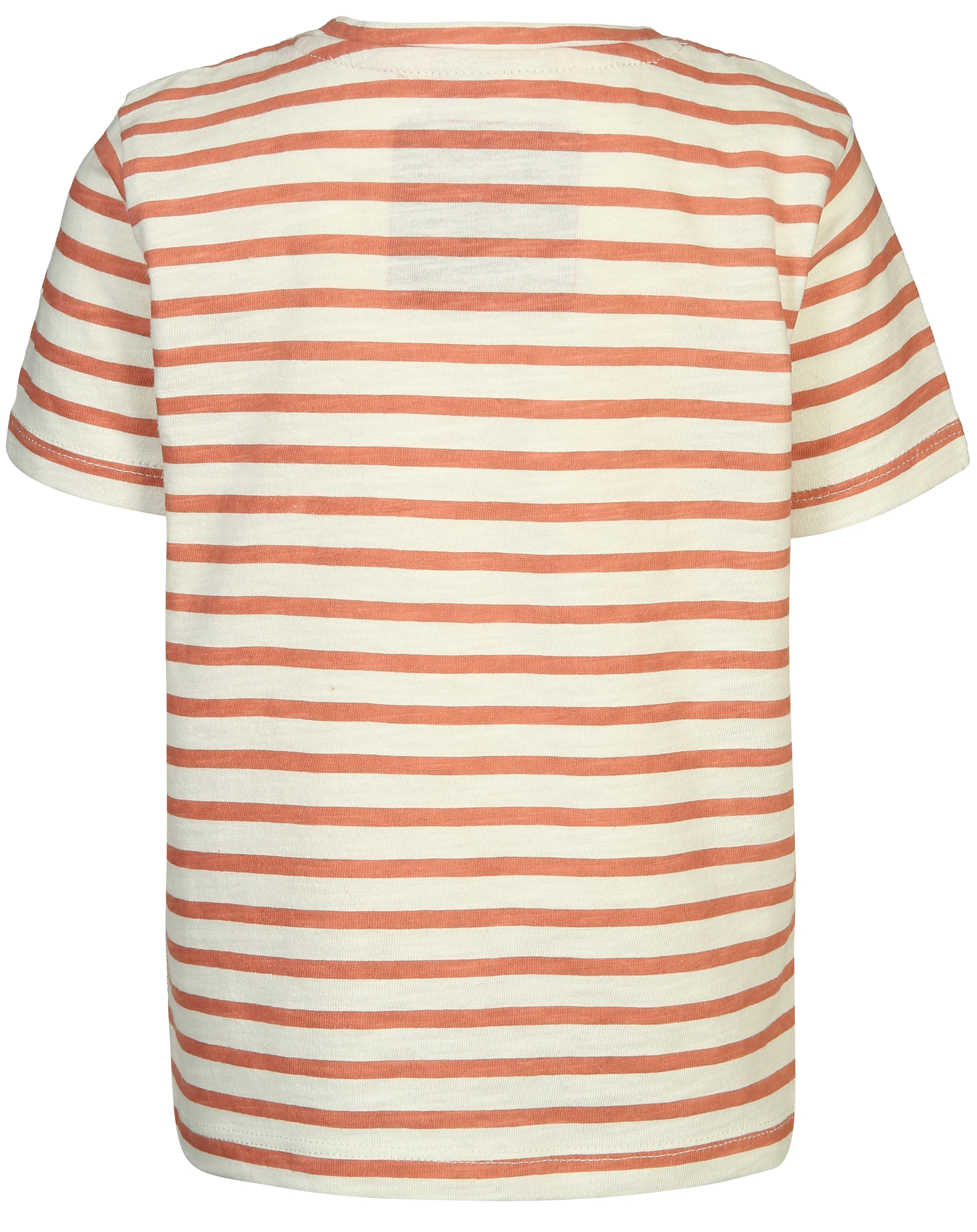 T-Shirt HAPPY SUN gestreift in rosenholz