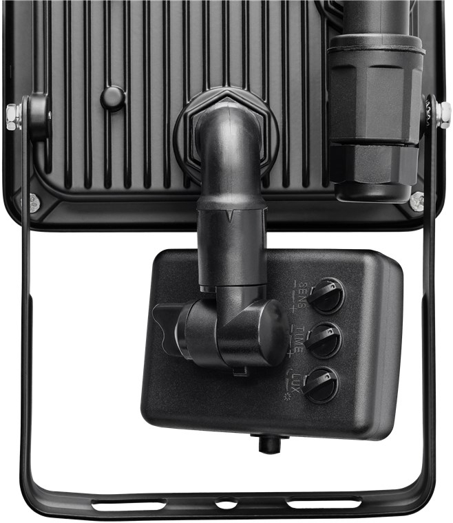 24 LED's Outdoor Lampe Aussenstrahler Wandleuchte Flutlicht mit Bewegungsmelder IP44 (53879) - Kaltweiss