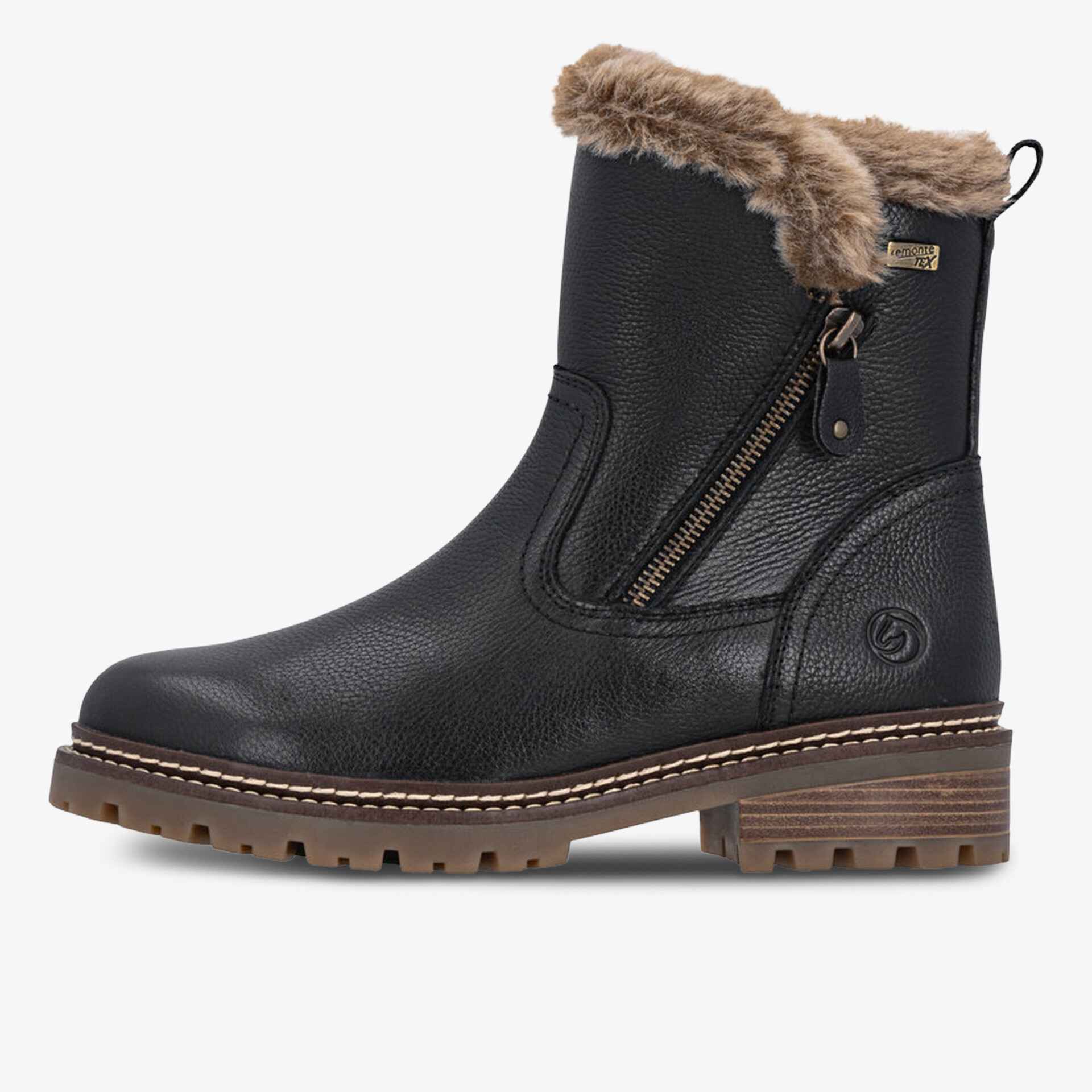 remonte Damen Winter Boots schwarz