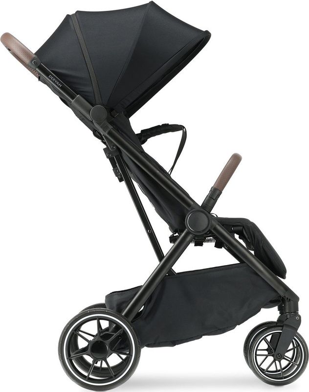 Deryan Rolo XL Luxe Lichtgewicht Buggy - Zwart