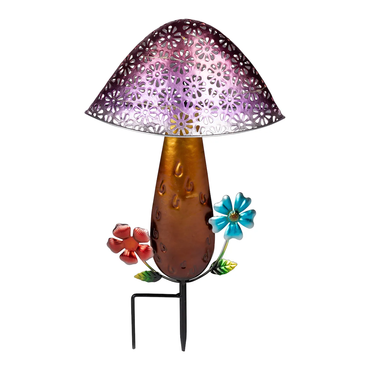 viva domo - Solar-LED-Pilz - lila