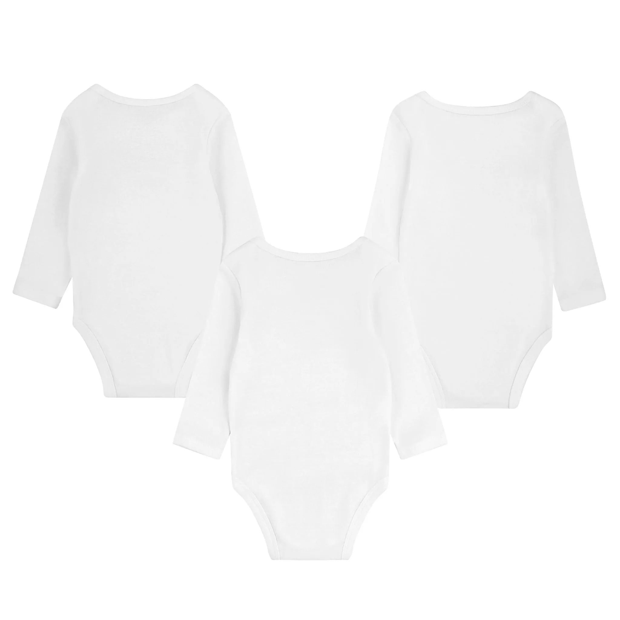 Nike Cache-Couche Manches Longues Paquet de 3 0-9mois