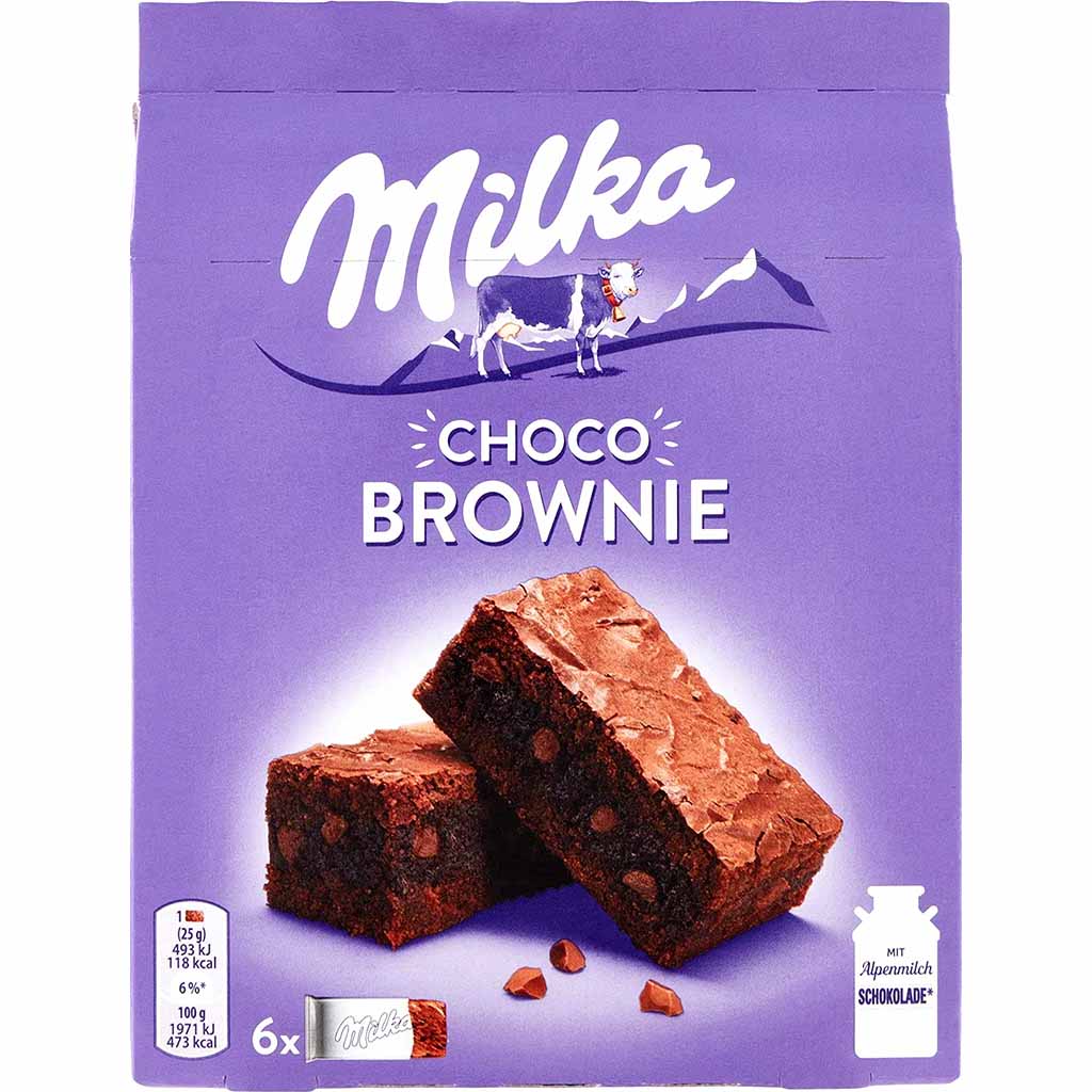 Milka Choco Brownie Kuchen 150g MHD:31.5.25
